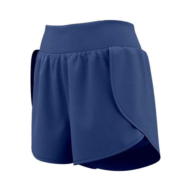 شورت نسائي صيفي 2026 رفيع ومضاد للزقزقة وجيب جانبي فضفاض غير رسمي للجري واللياقة البدنية واليوجا #4