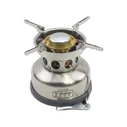 Outdoor multi-fuel pressurized vaporization furnace stainless steel maintenance-free portable self-driving barbecue camping hike