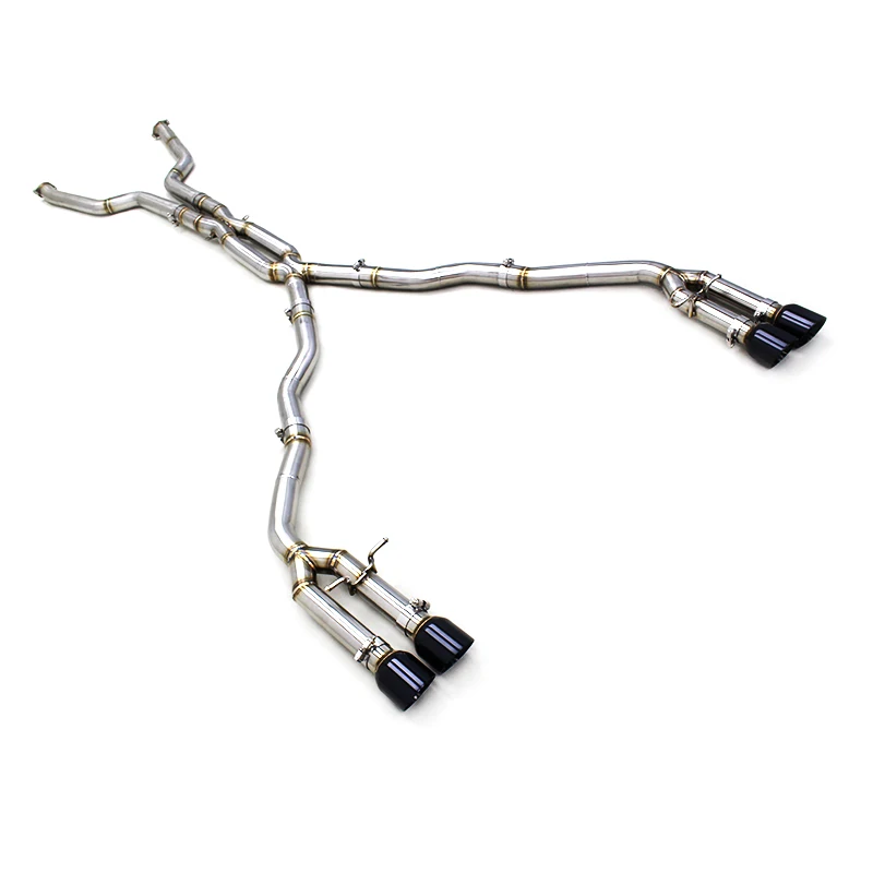 

SUS304 Exhaust Pipe System For BMW M6 E63 V10 5.0L 2006-2010 High Performance Racing Resonance X-Pipe Center Section