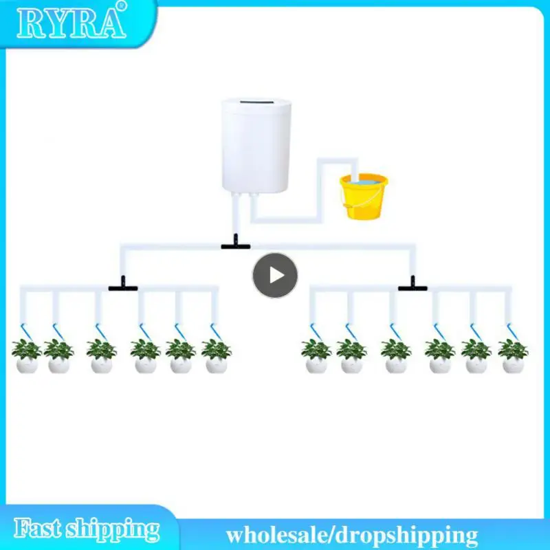 

Pump Automatic Drip Irrigation System Greenhouse Watering Timer Garden Water Pump Controller Potted Plant Watering Device