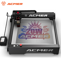 ACMER P1 10W / P1 Pro 20W Laser Engraver 10000mm/min Engraving Speed 400x410mm Working Area for Wood Acrylic Plywood Cutting