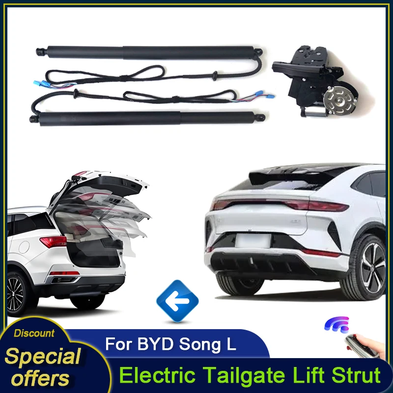 For BYD Song L 2024 Car Electric Tailgate Tail Gate Strut Vehicle Power Rear Door Lift System Kit for Trunk