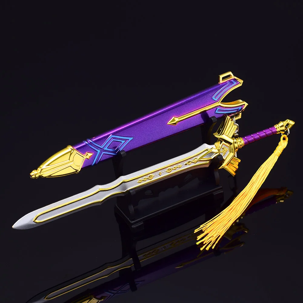 LoZ Game Tears of the Kingdom Newest Royal Sword with Sheath Keychain Game Peripheral The Link Katana Master Sword Keychain Gift