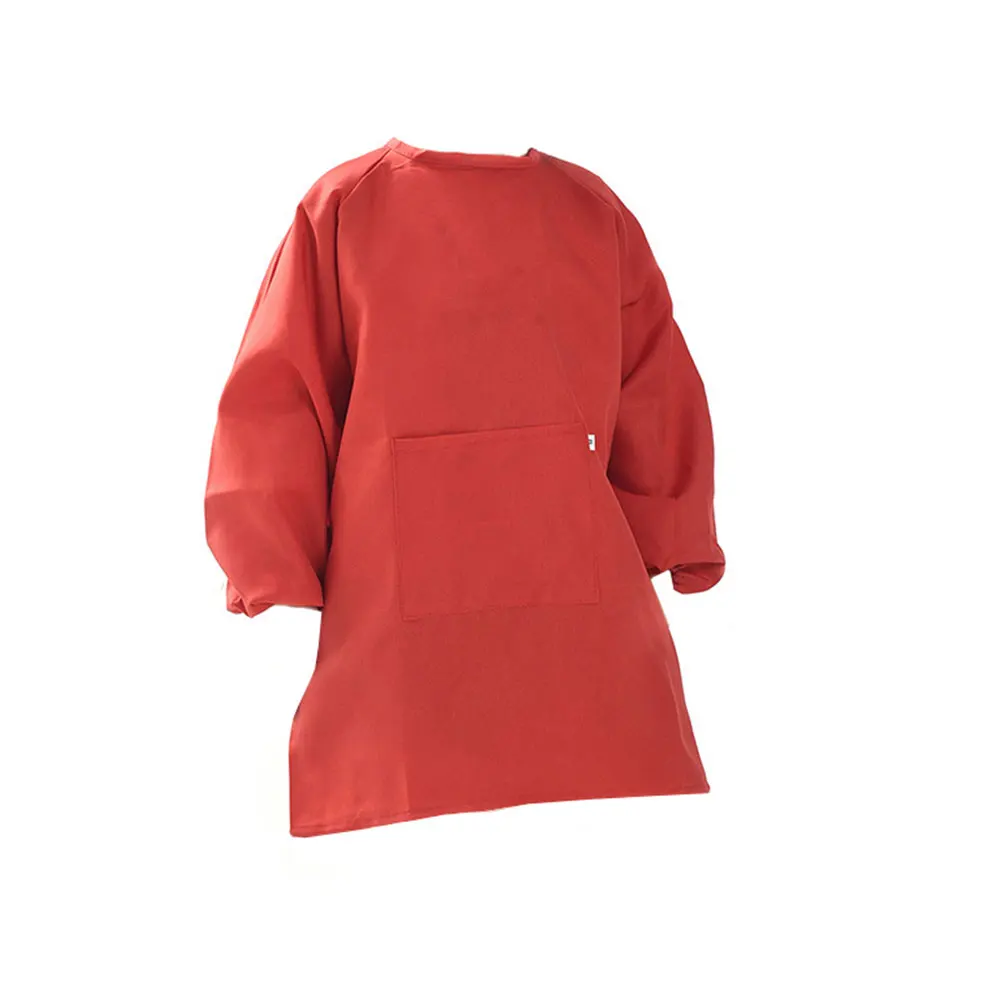 

Kids Painting Smock Coat Toddler Work Clothes Reusable Wash Long Kid Smock Sleeve Adjustable Home Use