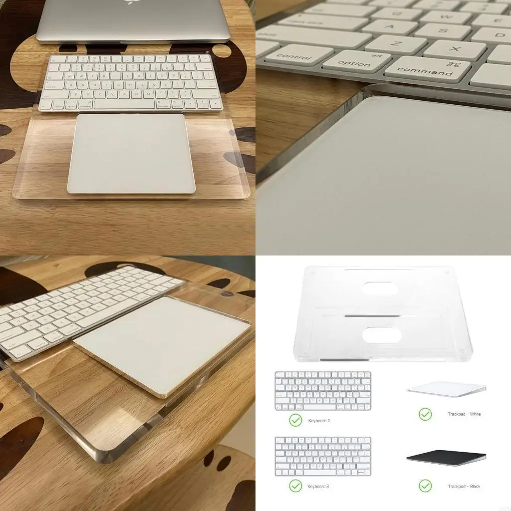 

G6DD Acrylic Keyboards and Trackpads Support Stand for 2023 Trackpads 2/3