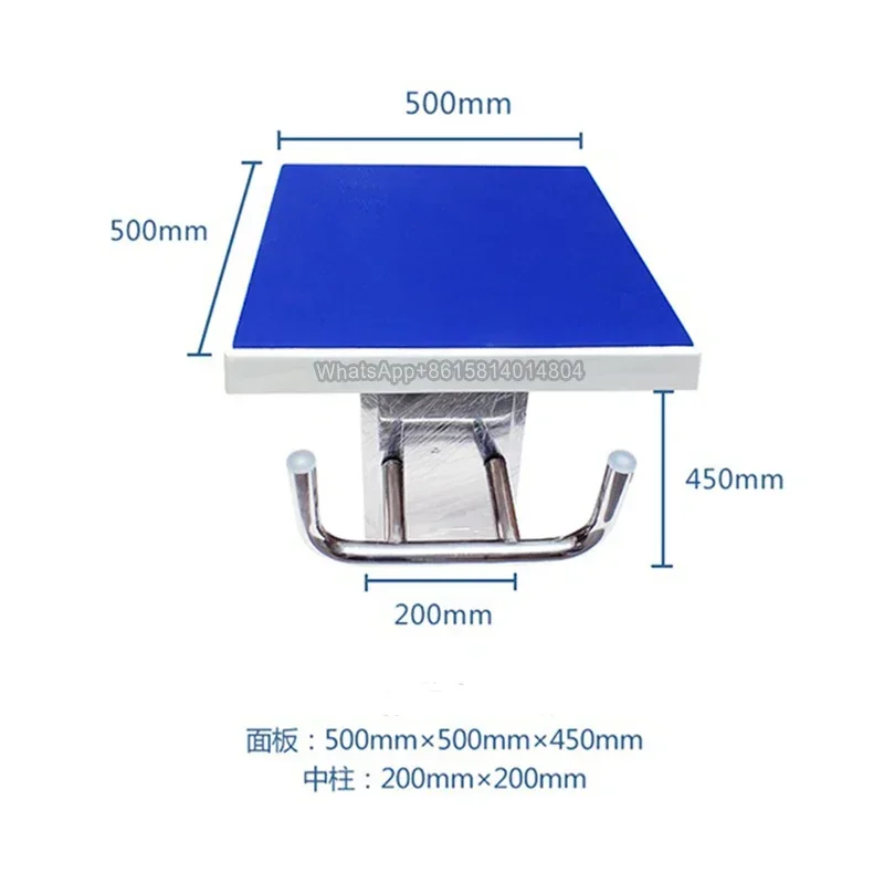 Zwembaduitrusting/duikplatform voor zwembaden/startplatform voor wedstrijdzwembaden/startend duikplatform/antislip ontwerp