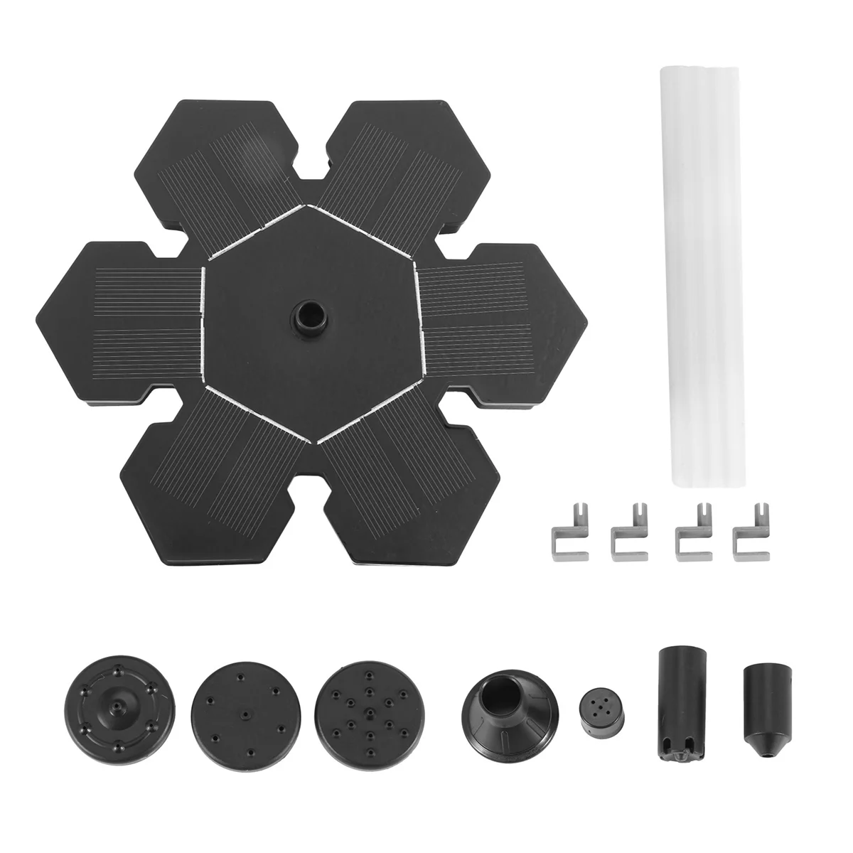 Pompa per fontana solare pompa per fontana da bagno per uccelli ad energia solare Kit per pannello solare pompa per acqua pompa sommergibile per irrigazione esterna