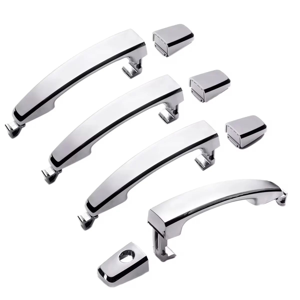 

4Pcs 96468254 96468266 96468266 Chrome ABS Door Outer Handle Covers for Chevrolet Captiva Sport/Aveo/Saturn Vue