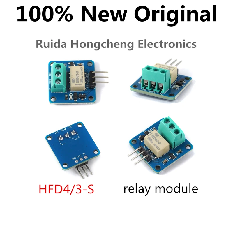 5 Stück/Lot HFD4/3-S Relaismodul Dünn 3,3 5V STM32 51 Neuer Original-Mikrocontroller