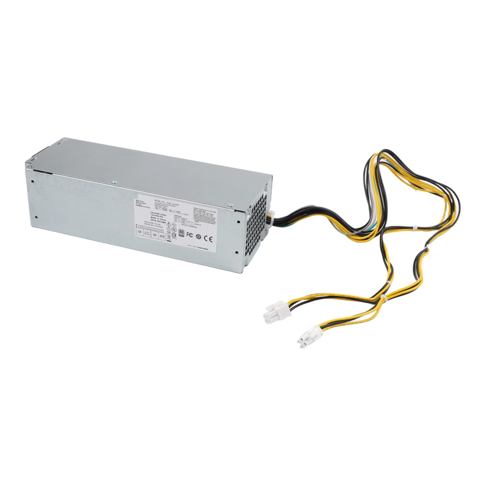200W Power Supply for Dell For Optiplex 7060 3080 5080 L200EBS 01 Compatible with 5TVM5 Temperature Controlled Fan Low Noise