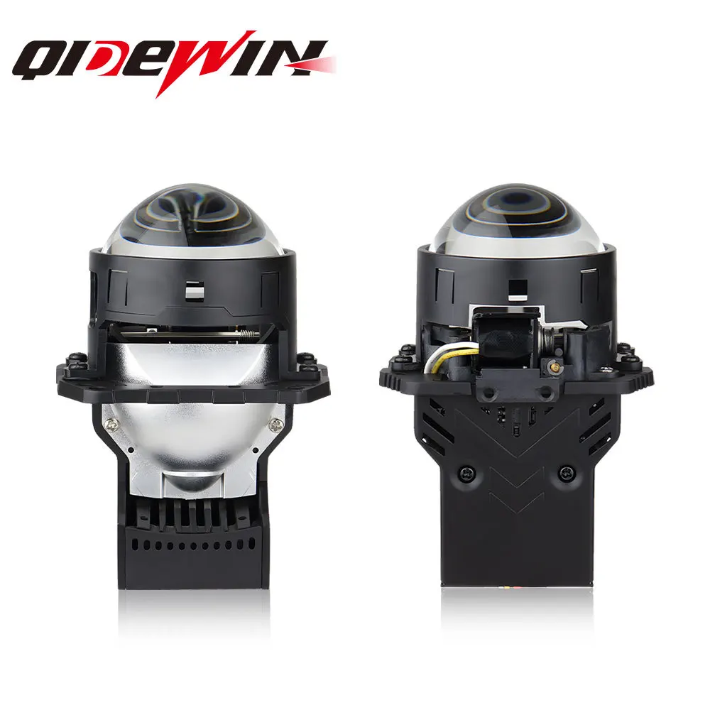 Car led super bright far and near integrated double lens car headlights, high beam modified laser lights