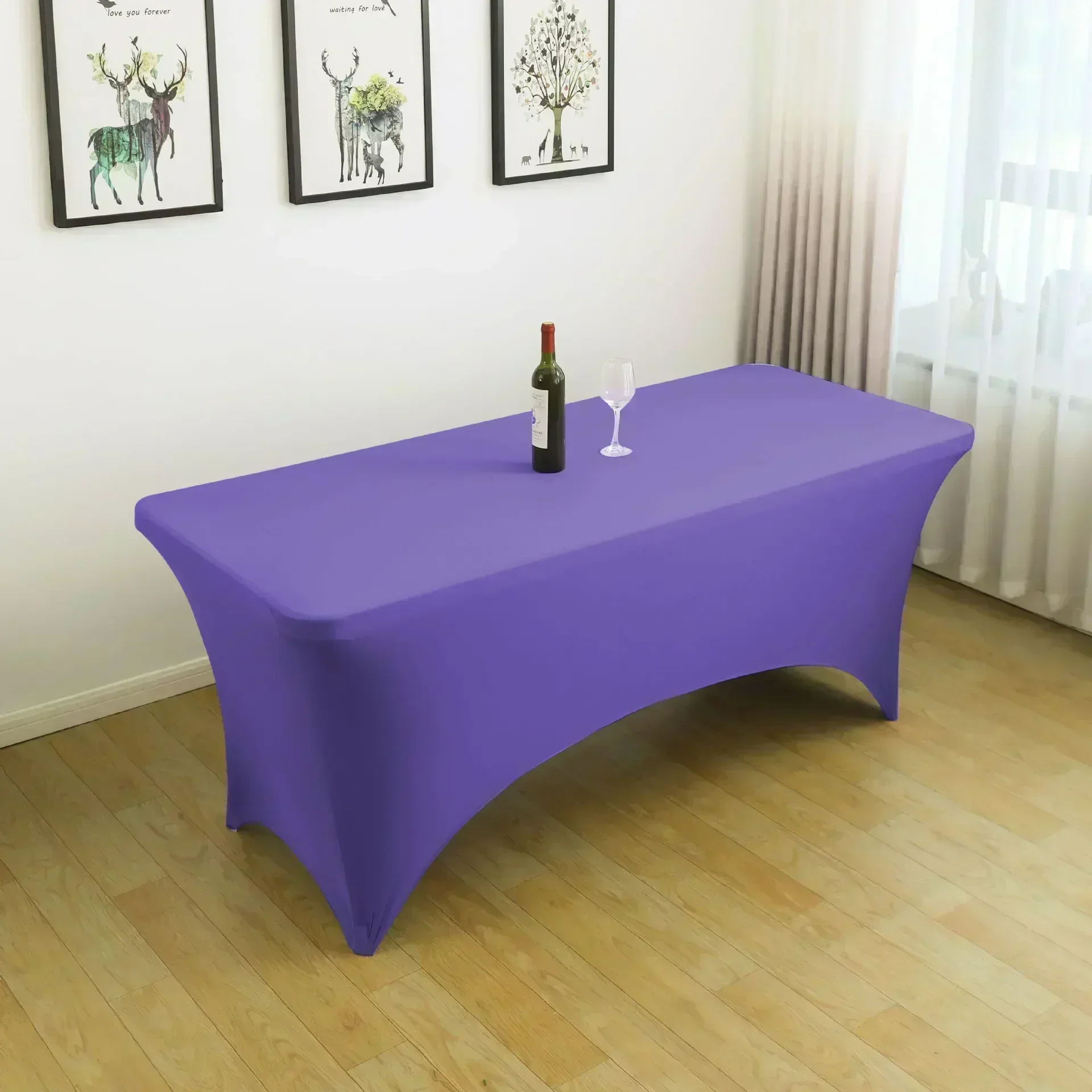 

LXS22 2024 New Table cloth, tablecloth, pure cotton satin pattern, rectangular restaurant