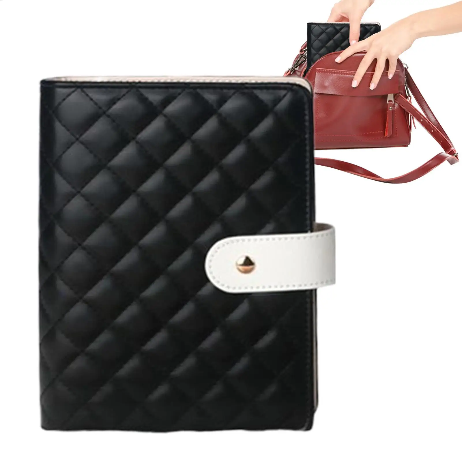 

Кейс для украшений для путешествий, органайзер для хранения в форме блокнота со съемными страницами, для колец, серег, ожерелий