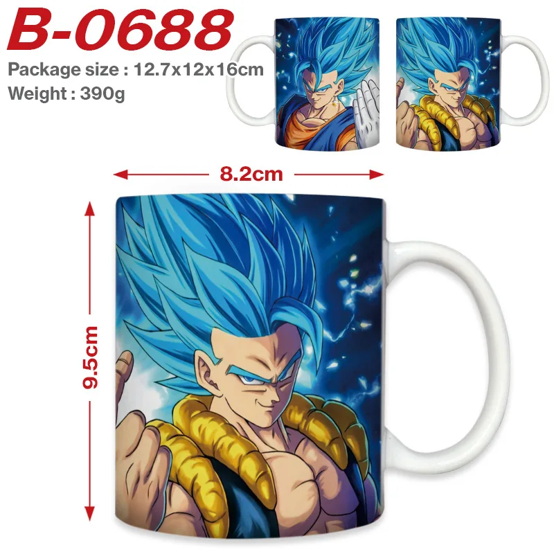 

Кофейные кружки Dragon Ball, сделай сам, аниме, мультяшная керамическая кружка, креативная уличная работа, кемпинг, пивные чашки, детский подарок на день рождения, игрушка
