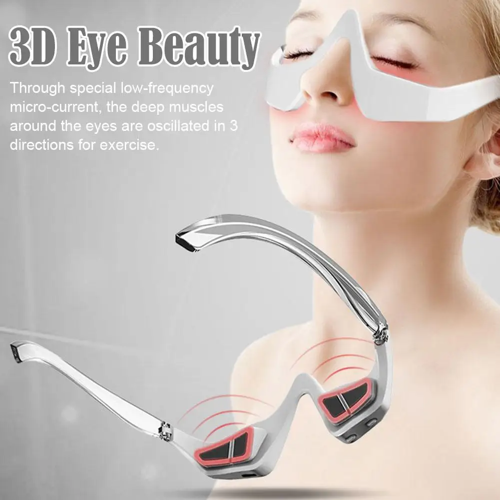 

Portable 3D Eye Beauty Micro-current Massage Relieves Fatigue Wrinkle Fades Remove Dark Eye Beauty Bags Eye Tool Circle Ant N9P1