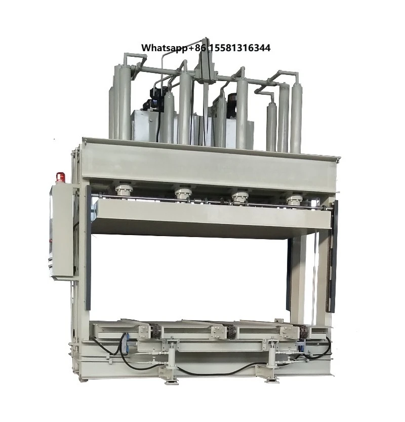 80T Multi-Layer Wooden Door Cold Press Woodworking Machinery Vario Press MY904x9/8 Easy to Operate 1 Year Warranty