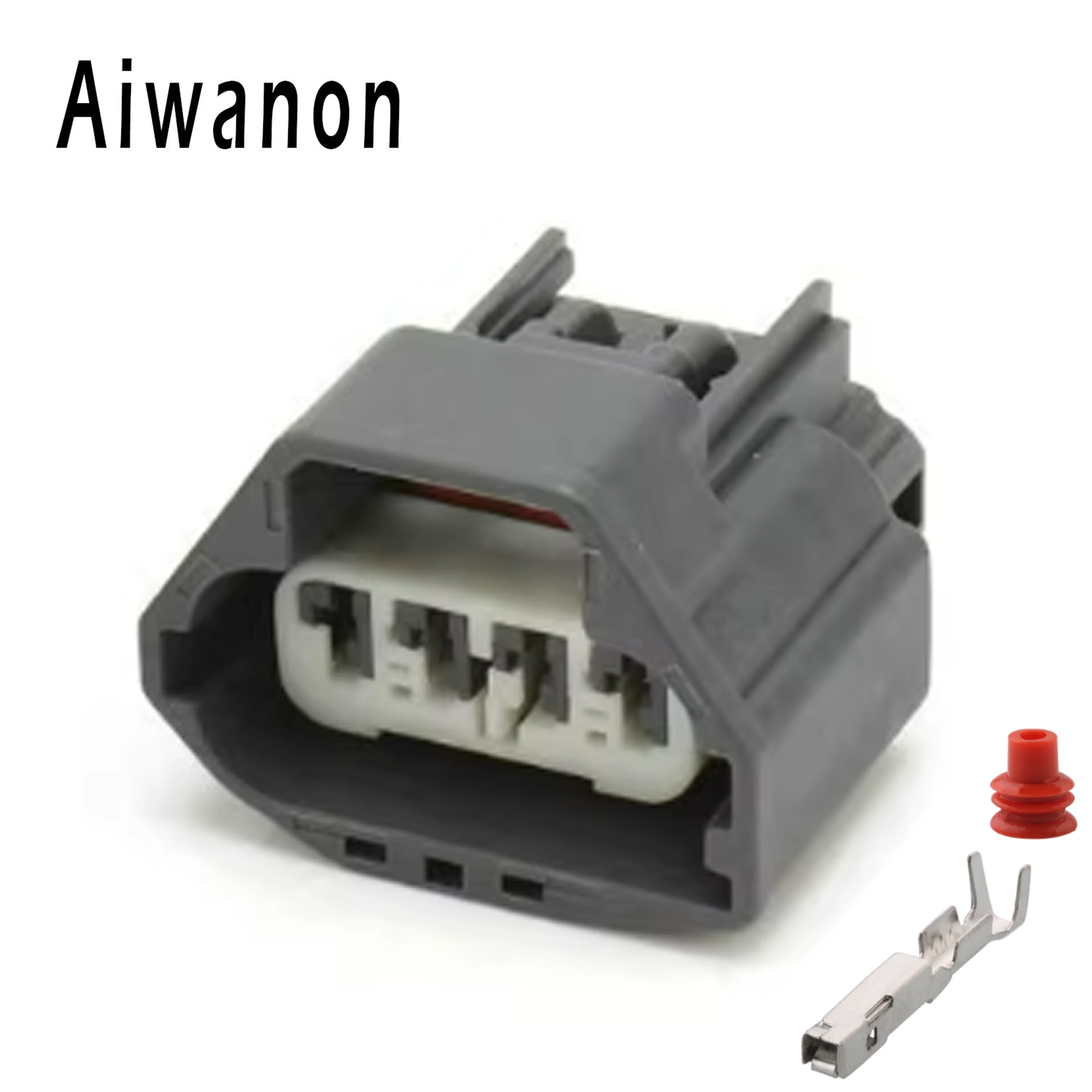 

1 Set 4 Pin Car Intake Air Pressure Electrical Cable Connectors Waterproof Female Wire Harness Plug For Ford 7283-5885-30