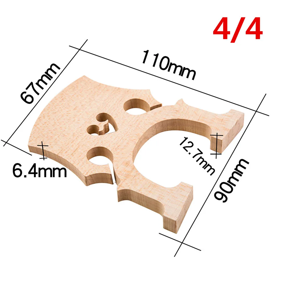 1 PC ponte violoncello professionale per 4/4 3/4 1/2 1/4 1/8 dimensioni violoncello squisito materiale in legno Dropship