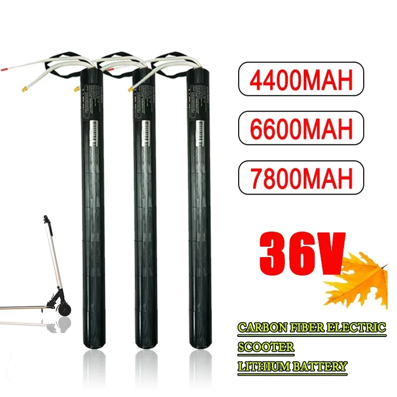 

36V 4400mAH 6600mAH 7800mAH Lithium ion Battery Pack for Carbon Fiber Electric Scooter Battery