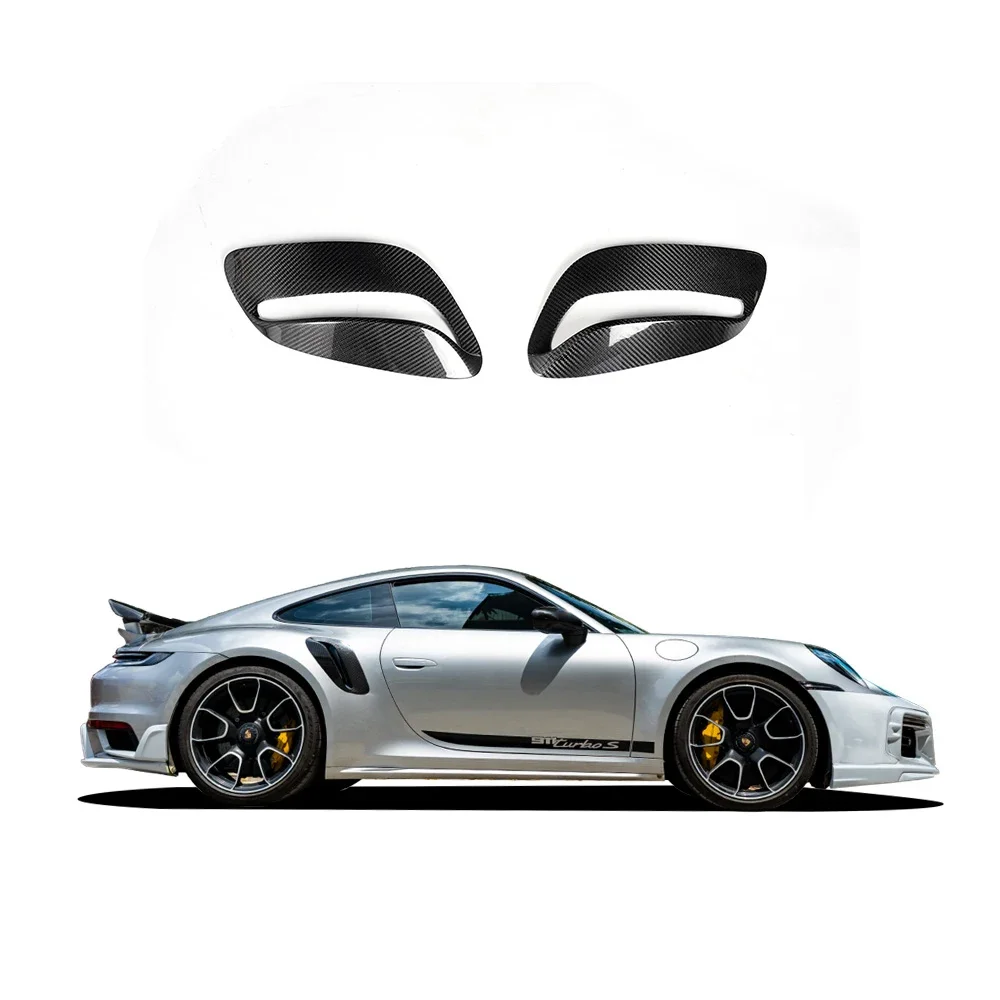 

2018+ Car Exterior Parts 992 Air Intake For Porsche 911 Turbos Dry Carbon Fiber Side Vents