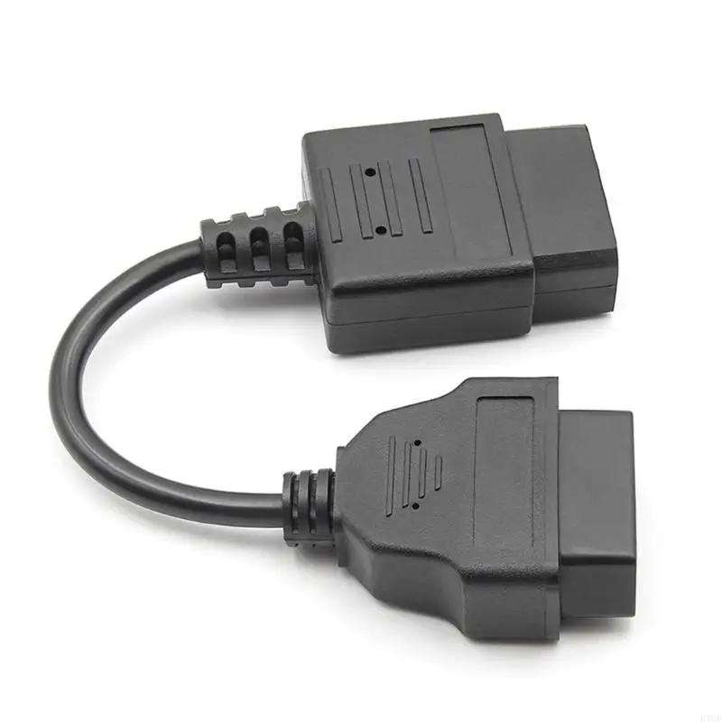 F1CF 9 Pin OBD2 Connector Check Cable Diagnostic Adapter for Vehicles Simple Installation Hassle Frees Quick Fault Detection