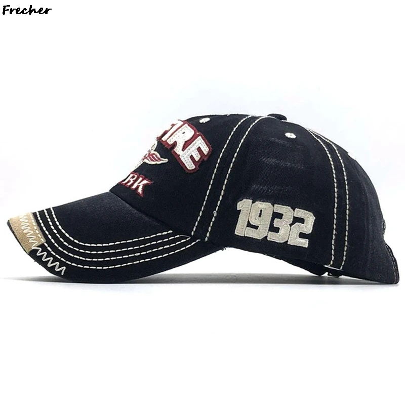 Pełne bawełniane czapka typu Snapback jeansy szkolne czapka z daszkiem letnie kowbojskie daszki czapki Hip Hop Rock czapki golfowe regulowane paski