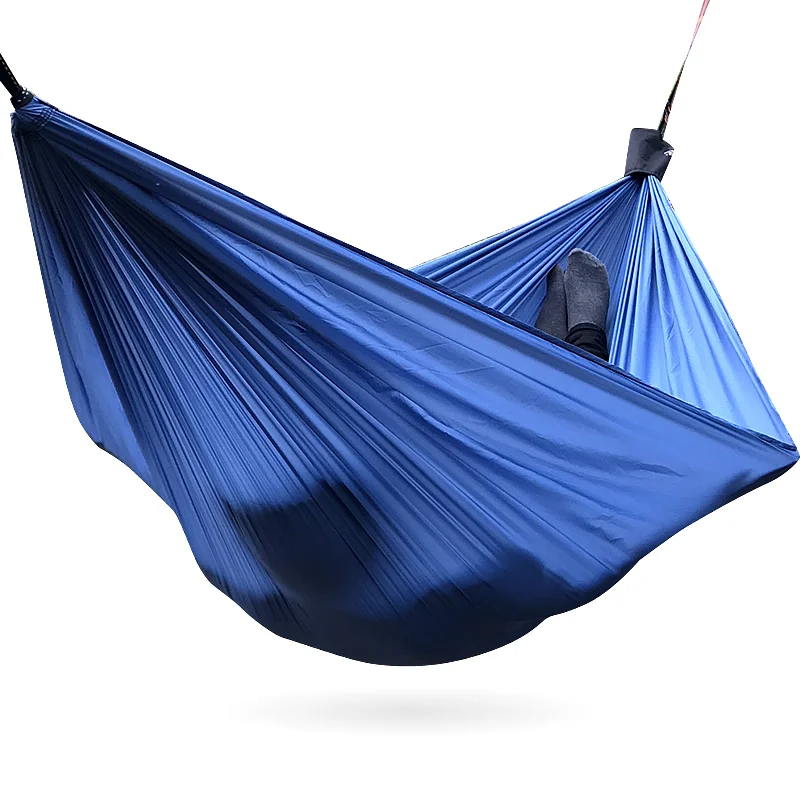 2022 New Ultralight   380T (20D) Outdoor Camping nylon Hammock Sleep Swing Tree Bed Garden Backyard  Protable Hammock Chair