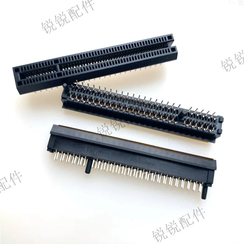 For FOXCONN PCIE 98P PCI-E 8X 98 pins, graphics card slot socket 4 rows, side opening
