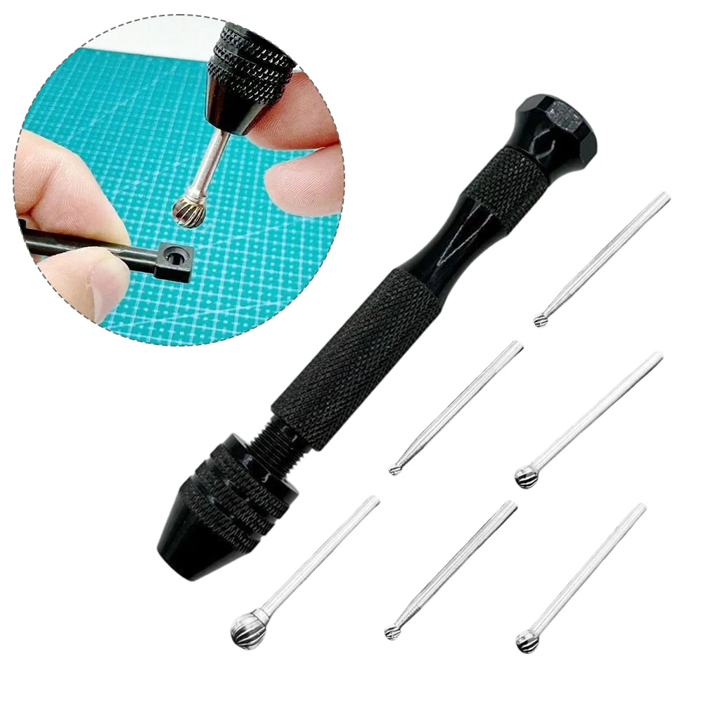 

Hand Drill Model Hobby Making Tools for Miniature Military Universal Hand Drill Bit for Model Building Tools Assembly