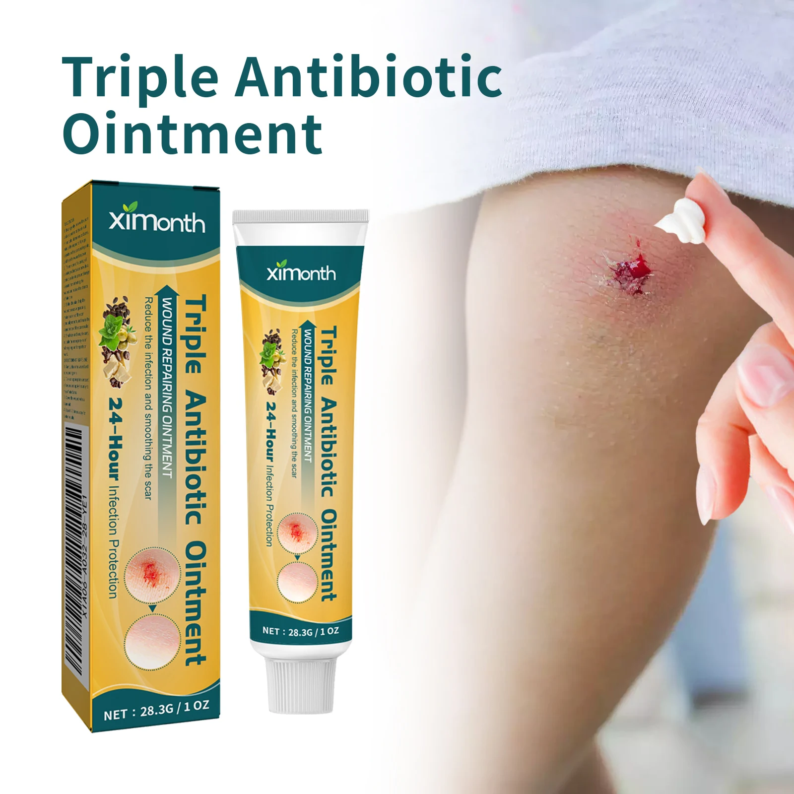 28.3g Antibiotic Ointment Wound Infection Protection Scar Fade Ointment Scratches Recovery Wound Repair Care Cream Relief Skin