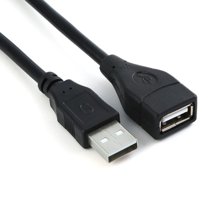 0.6m/1m USB 2.0 kabel przedłużenie kabla do projektora wyświetlacz drukarki przedłużacz z adapterem USB linii transmisyjnej USB wysokiej dane