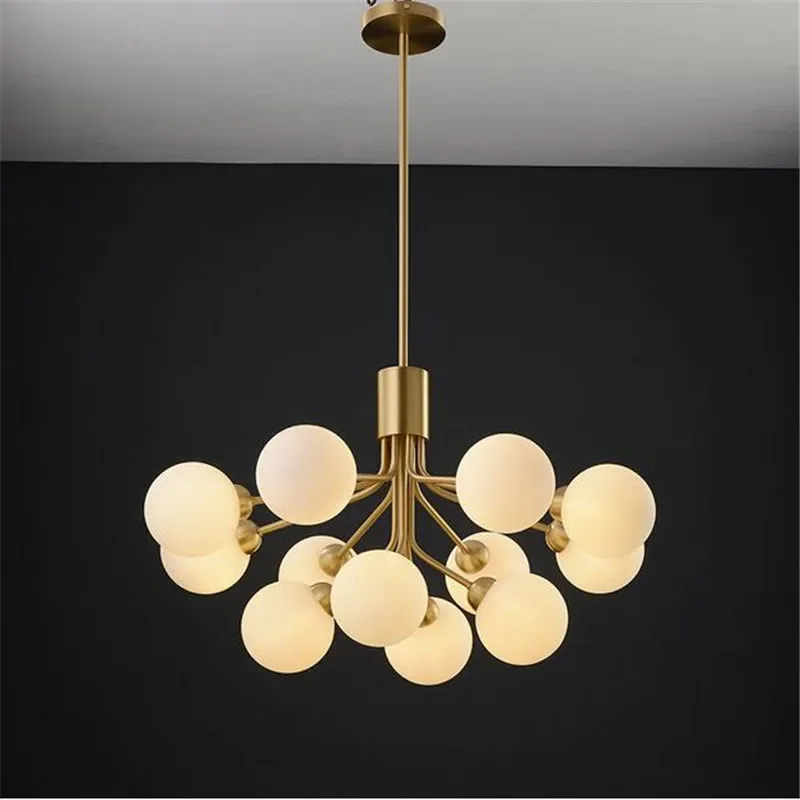 

Restaurant LED Pendant Light Bubbles Creative For Bedroom Living Room Bar Chandelier Home Decor Lamps Fixtures
