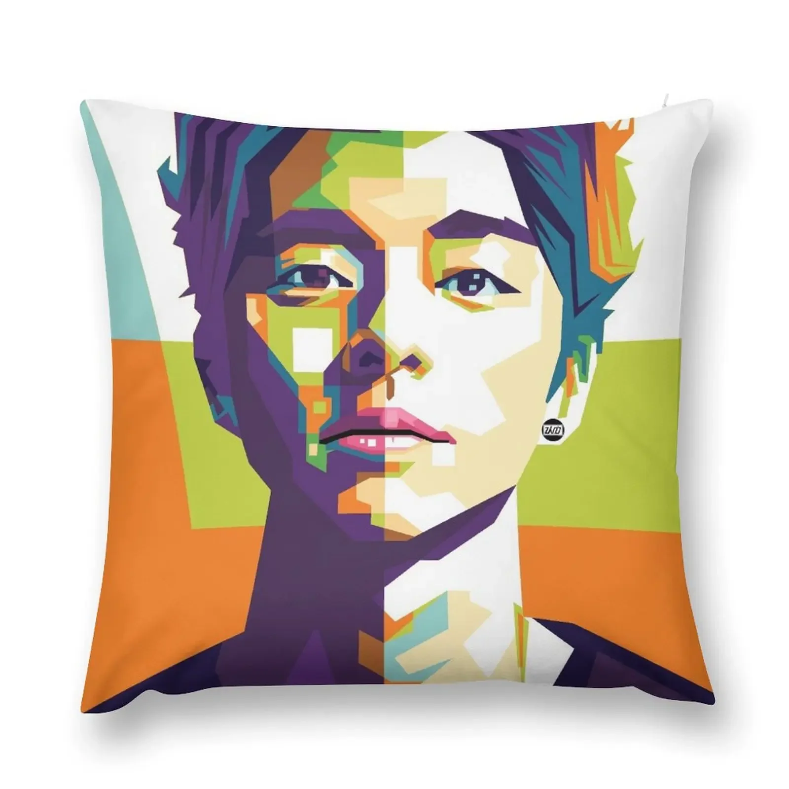 Gong Yoo in Pop Art Design Throw Pillow Decorative Cushions pillows decor home pillow