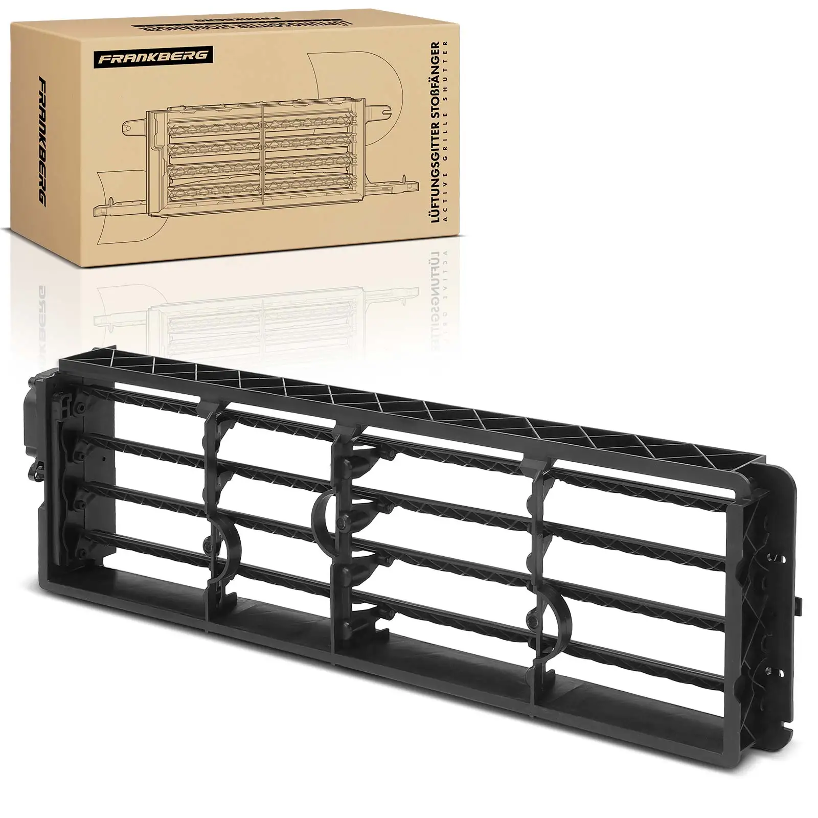 Frankberg 1x Grille Radiatorrooster Voorzijde voor Renault Clio 4 BH KH Captur H5 J5 620C45475R