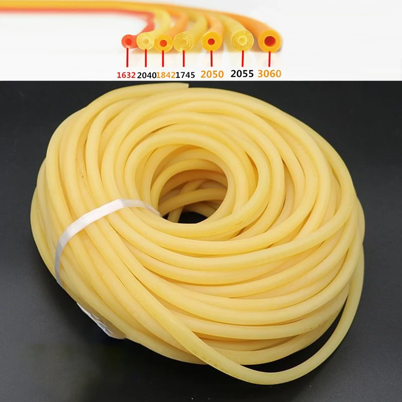 500cm 1745Natural Latex Tubing Highly Elastic Slingshot Hunting Accessory Surgical Medical Tourniquet Strong Hunting Rubber Band