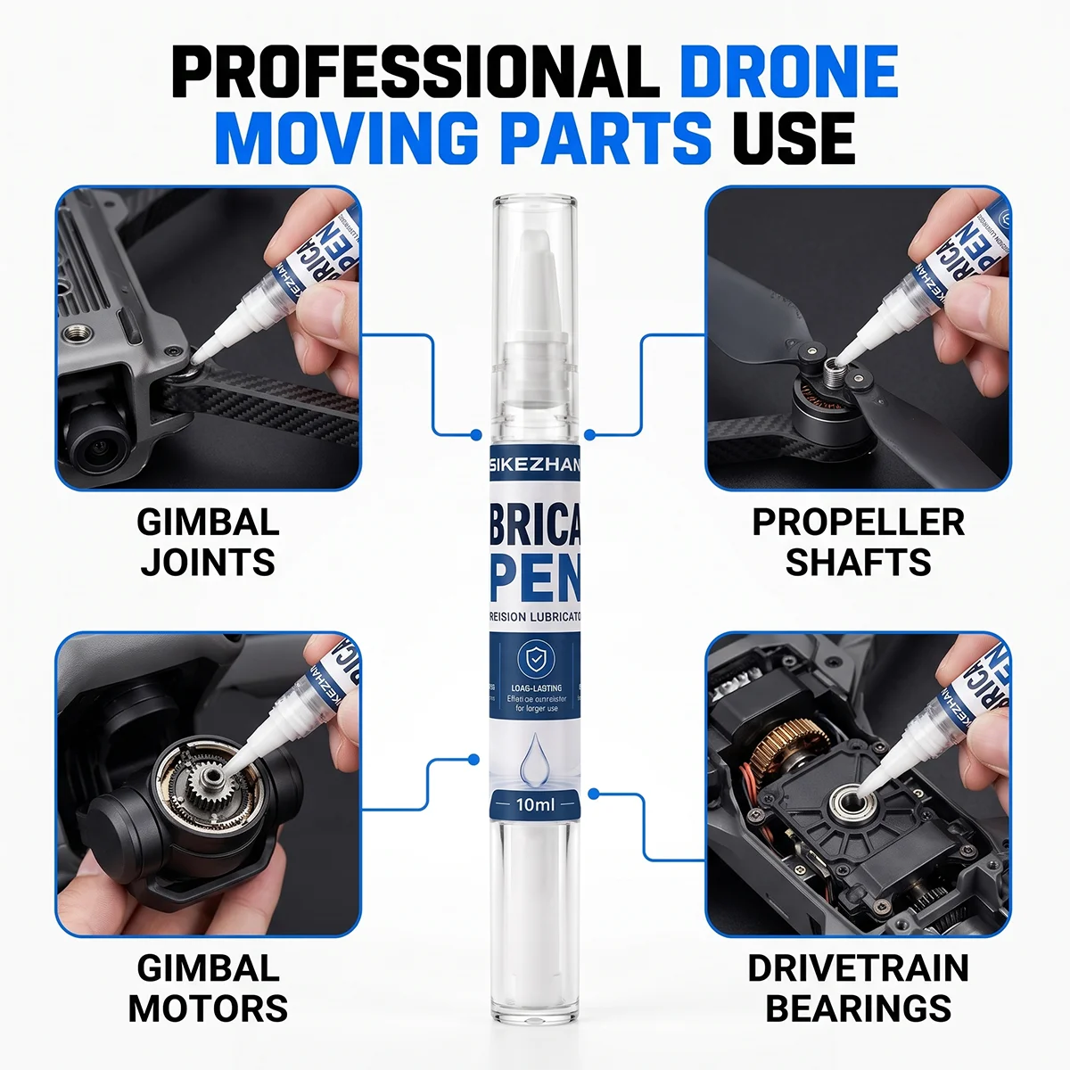 Lubrificante para Drone 10ml: - Fpv Drone Quadcopter avaliação e preço