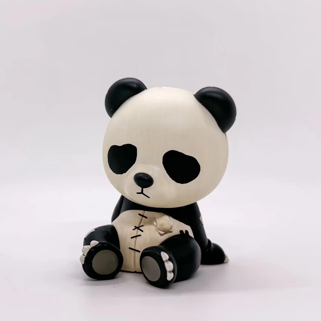 Hirono Doll Panda Collection Action Figures Figurina carina Giocattolo alla moda Ornamento Regalo di Natale