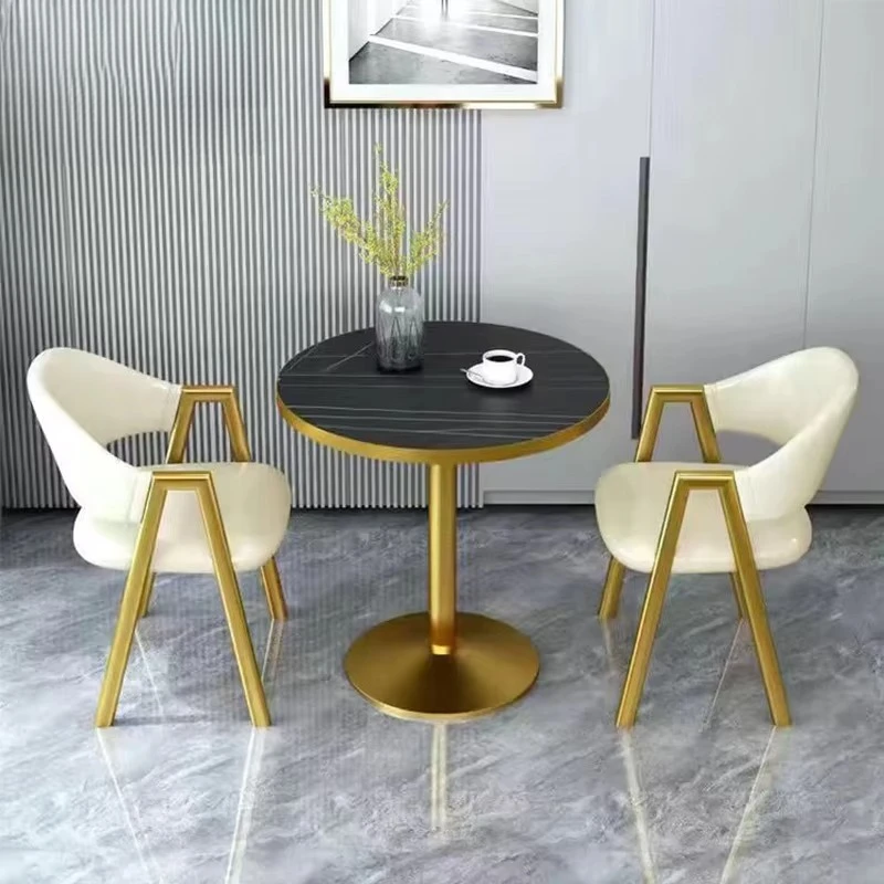 

Hot Sale Good Price Color Options Small Round Dinning Table and Chair Set Conference Table Wholesale
