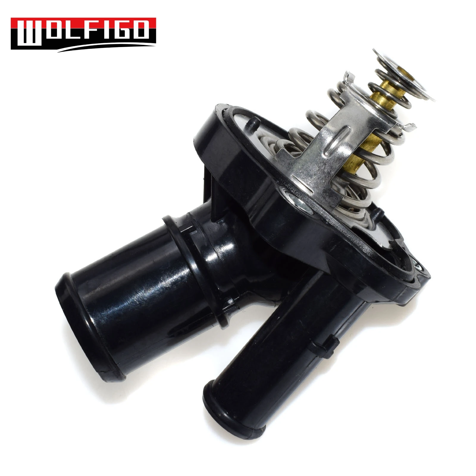 WOLFIGO New Thermostat Engine Coolant for Mazda 3 6 5 CX-7 Ford Escape Focus Fusion 48708,L33615170,512185, LF70-15-170