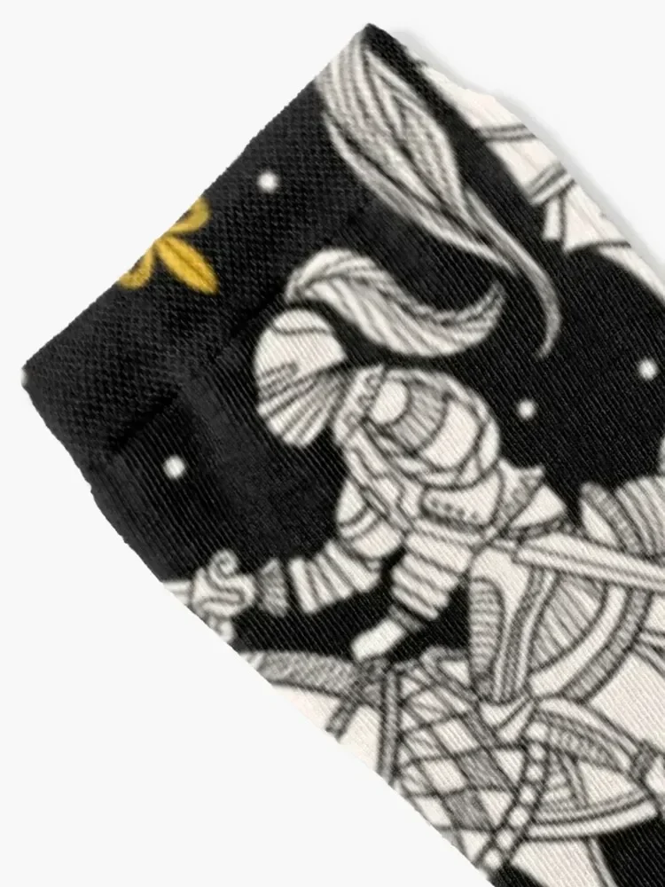 Teutonic Knights medieval warrior Socks cool new in's halloween man Mens Socks Women's