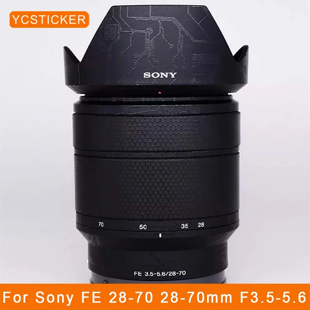 28 70 Camera Lens Sticker Coat Wrap Protective Film Body 3M Vinly Decal Skin for Sony FE 28-70 28-70mm F3.5-5.6 OSS FE2870