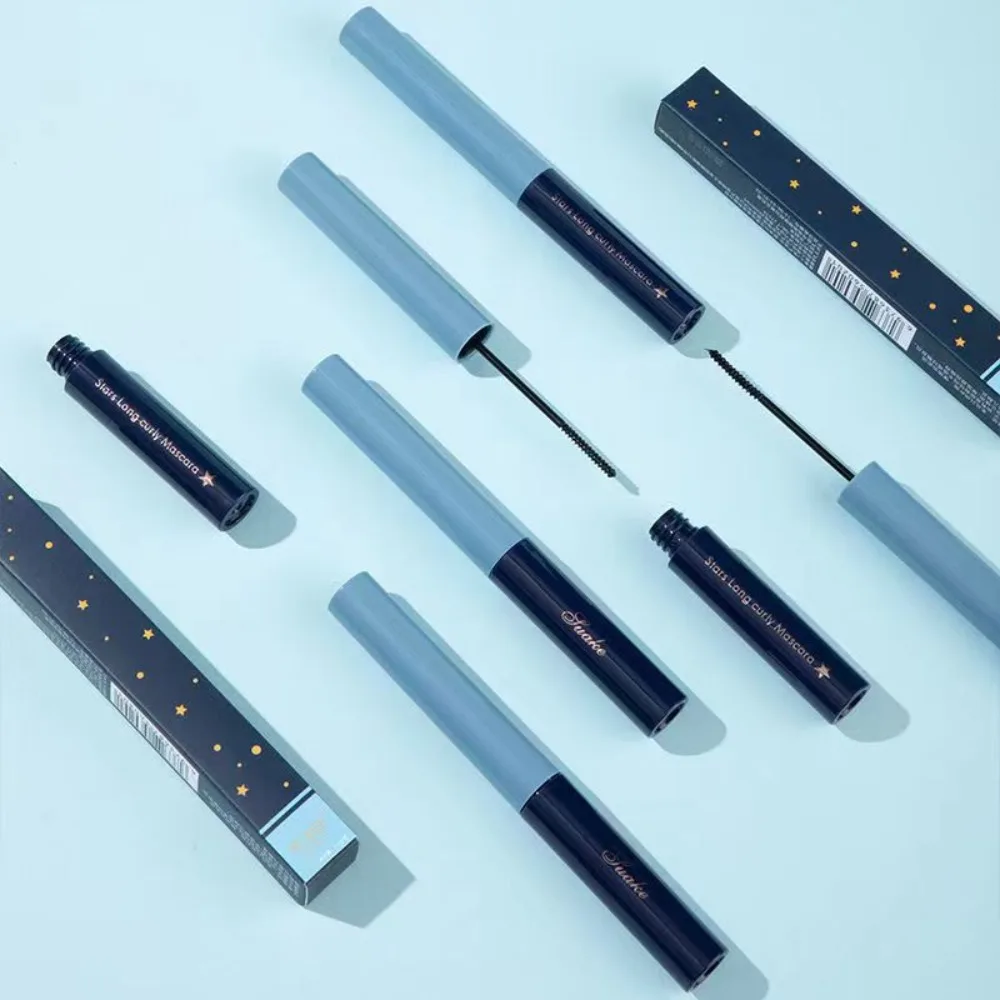 Neue Wimpern Curling Mascara Flüssige Verlängerung Wasserdichte Wimpern Verlängerung Volumen Langlebige Schnell Trocken Mascara Schönheit