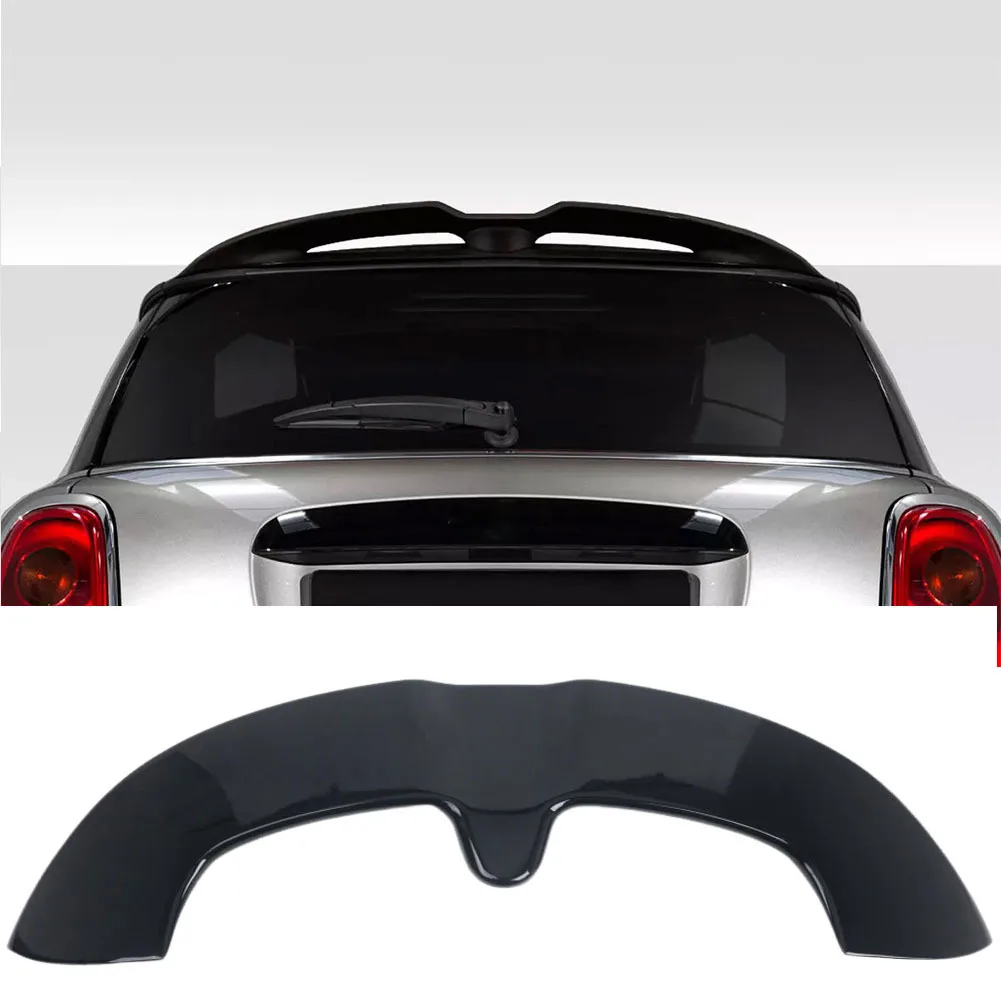 Car Rear Roof Spoiler Wing Roof Self-Adhesive Roof Spoiler Lips Compatible For Mini Cooper F55/F56 (2013-2018) Tail Wing Decora