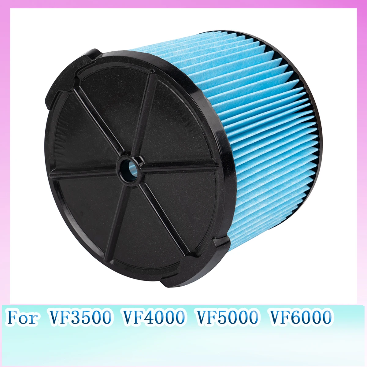 Wet Dry Filter VF3500 VF4000 VF5000 VF6000 Replacement Spare Part for RID-GID Shop Vacuum Cleaner