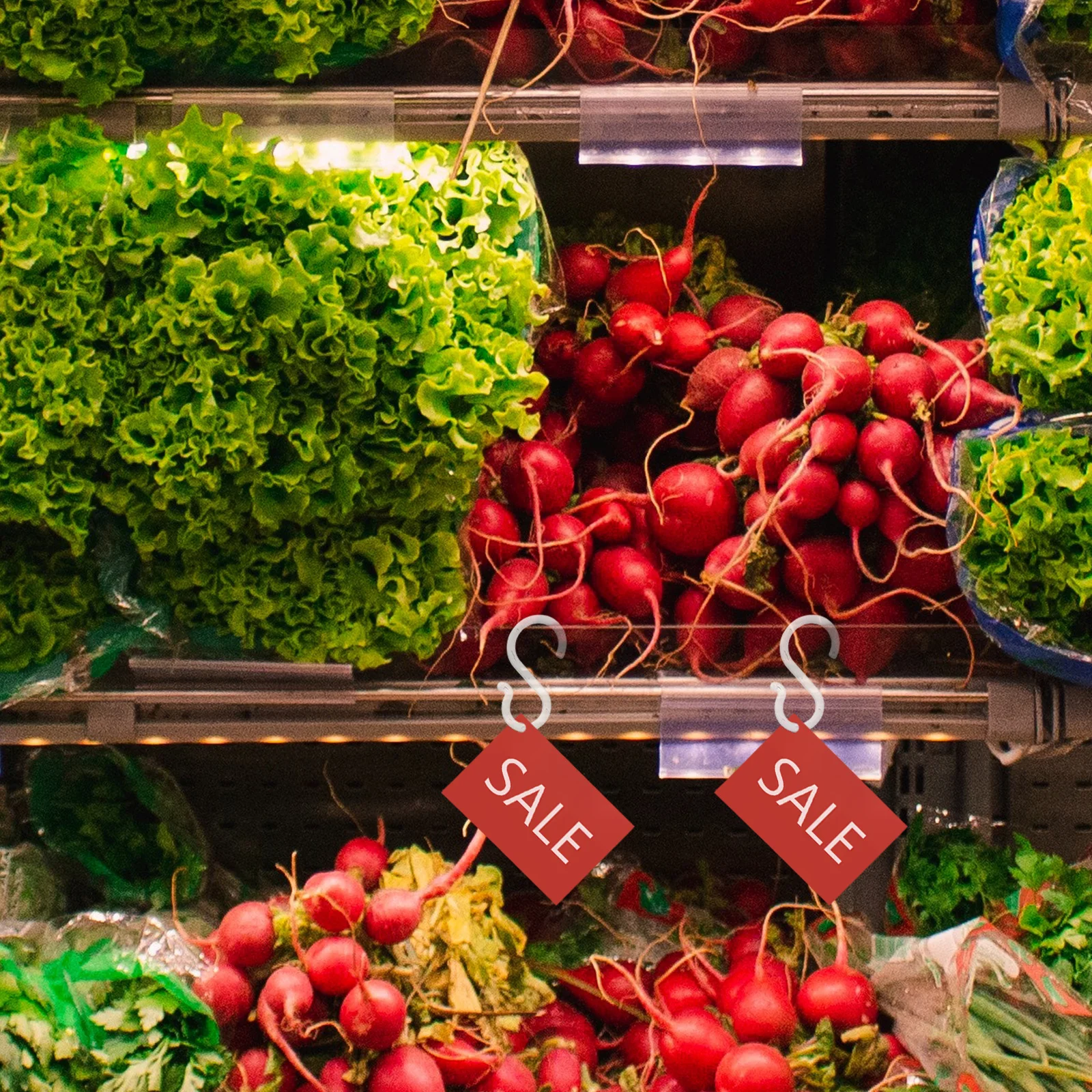 20Pcs Transparent S Hooks Clear Plastic Hanging Car Seat Bag Hangers Kitchen Utensils Supermarket Shelves Organizer