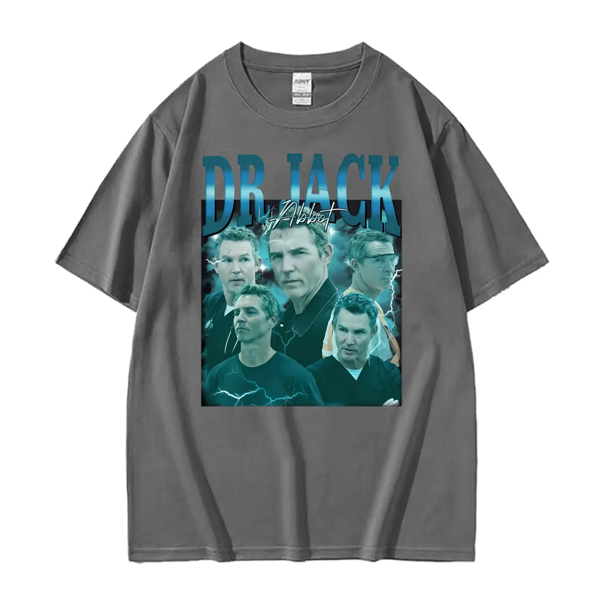 Funny Dr. Jack Abbot Blue Unisex Vintage 90s Merch T Shirts Men Women Harajuku Fashion T Shirt Casual Loose High Quality T-shirt