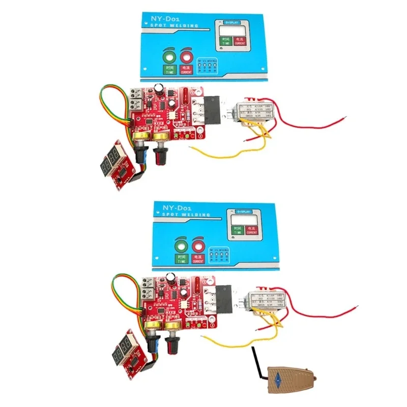 

Digital Display DIY Controller Board NY-D01 Spot Welder DIY Control Board for Welding Single Cells Lightweight