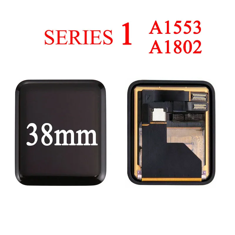 OLED For Apple Watch Series 1 LCD 38mm 42mm LCD Display Touch Screen Digitizers Assembly For iWatch 1 LCD Repair Kit with Tools