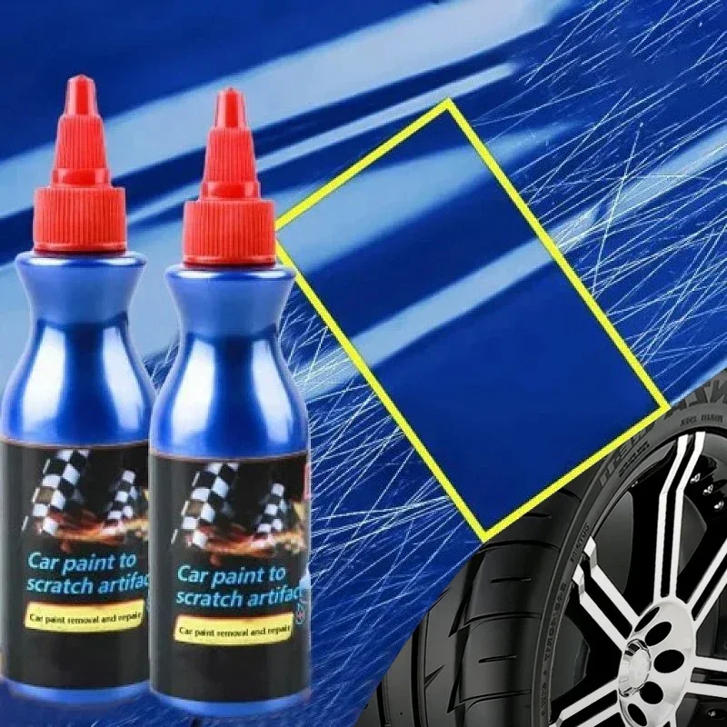 2024 Car Scratch Remover Agent Scratch Repair Tool With Sponge Car Scratches Repair Polishing Wax Anti Scratch Car Accessories