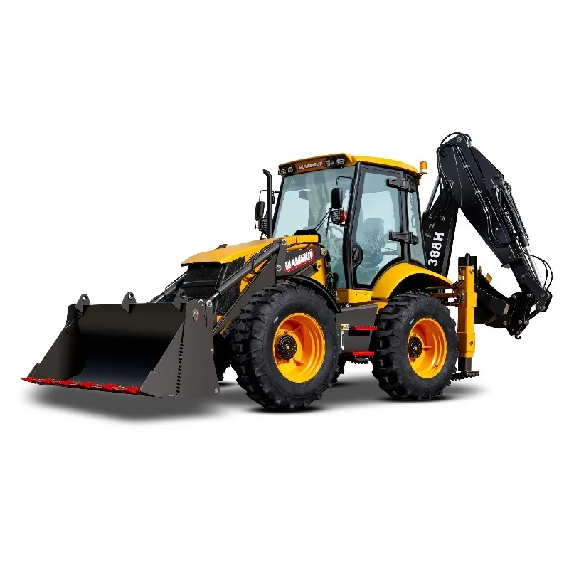 Small Retro Multi-Purpose Wheel Loader Two Head Busy Construction Machinery Excavator with Core Components Engine Motor Pump